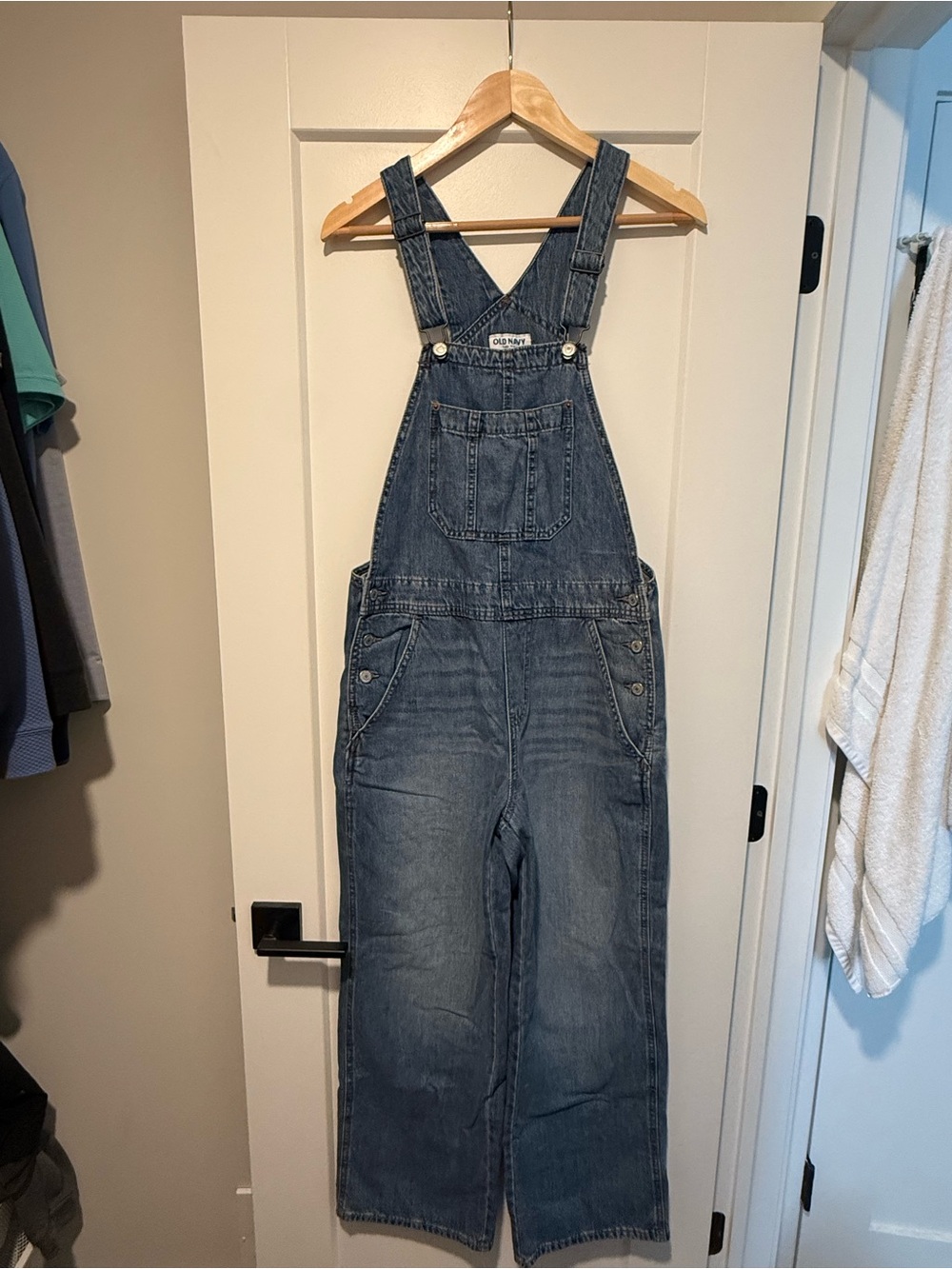 Old Navy “Baggy Wide Leg” Overalls